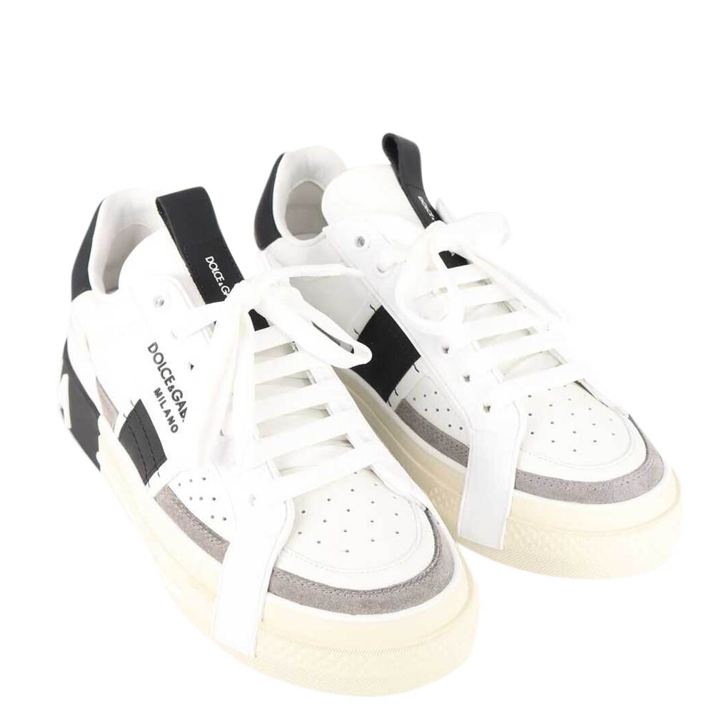 

Dolce & Gabbana White Custom 2.Zero Sneakers Size IT