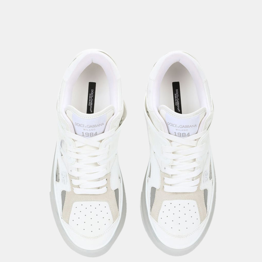 

Dolce & Gabbana White Custom 2.zero Sneakers Size EU