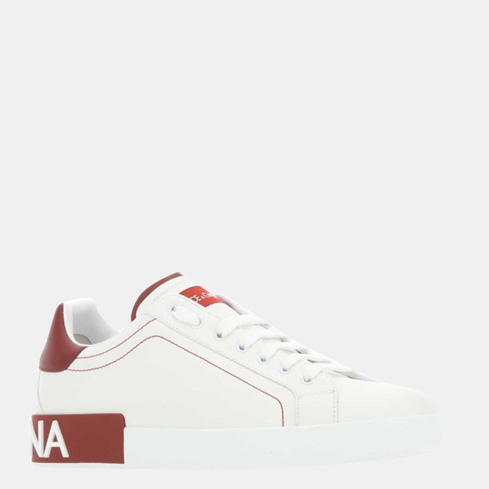 

Dolce & Gabbana White Portofino Sneaker Size EU