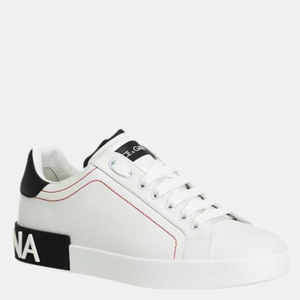 

Dolce & gabbana White/Black Portofino Sneaker Size EU