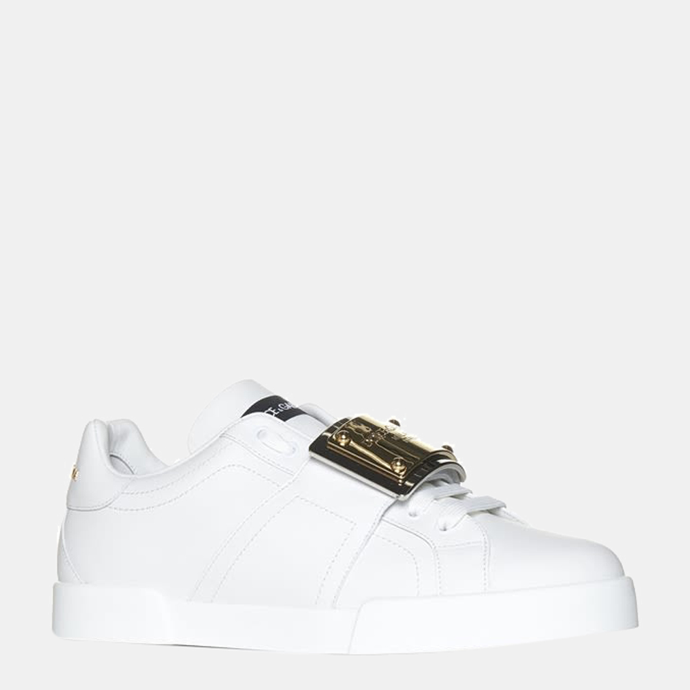 

Dolce & Gabbana White Portofino low-top sneakers Size EU