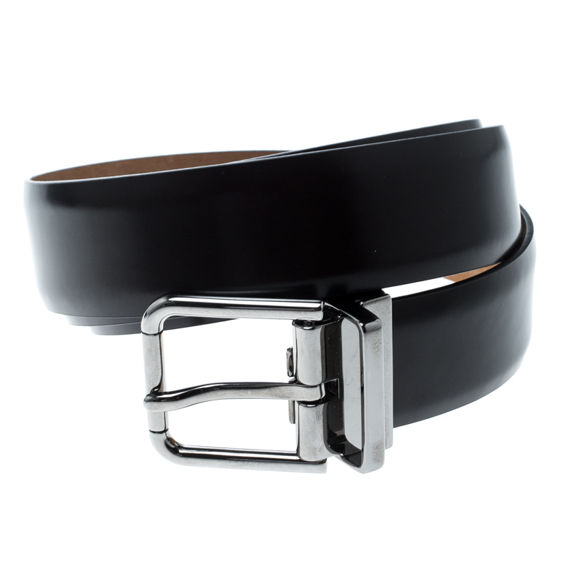 

Dolce & Gabbana Dark Brown Leather Belt