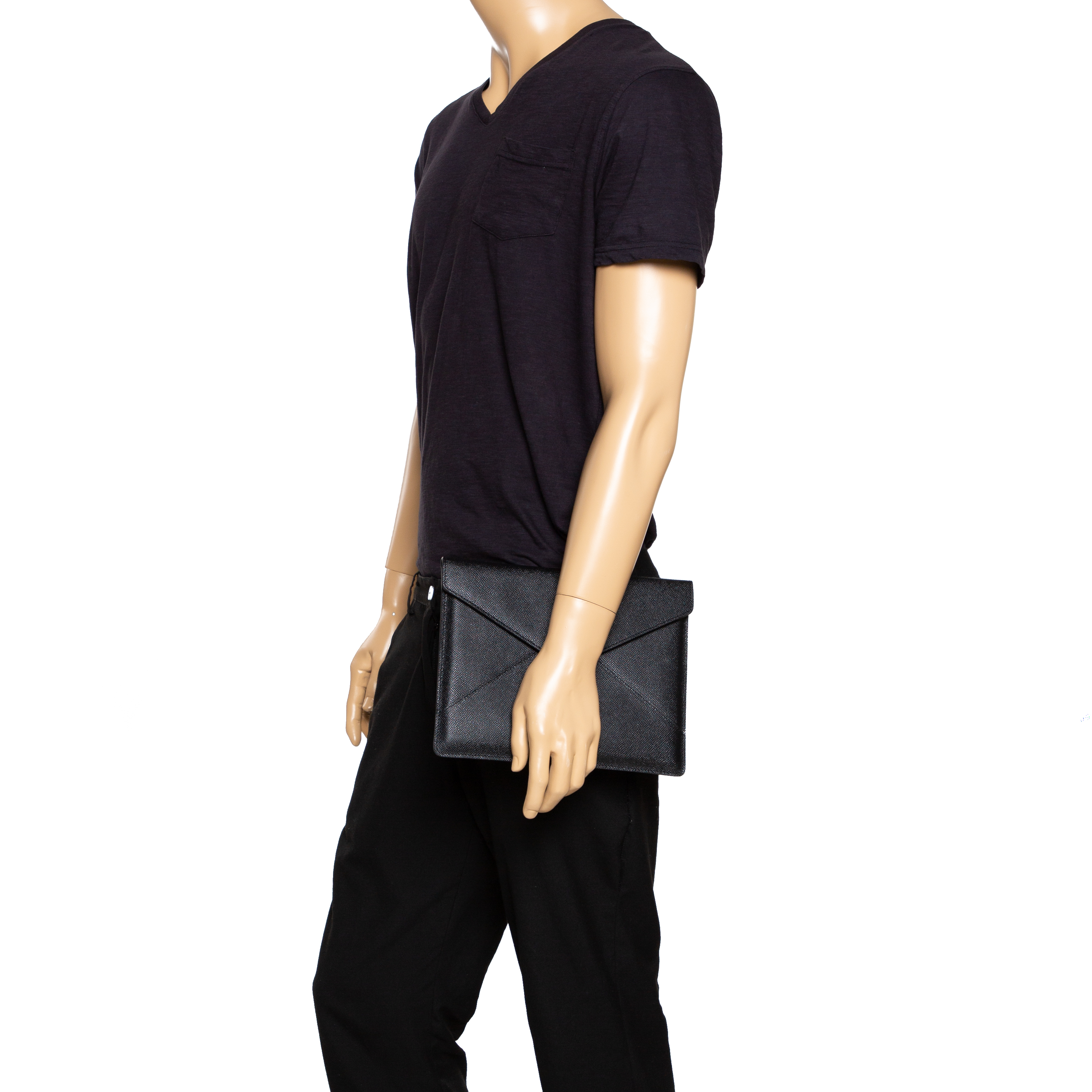 

Dolce & Gabbana Black Leather iPad Envelope Case
