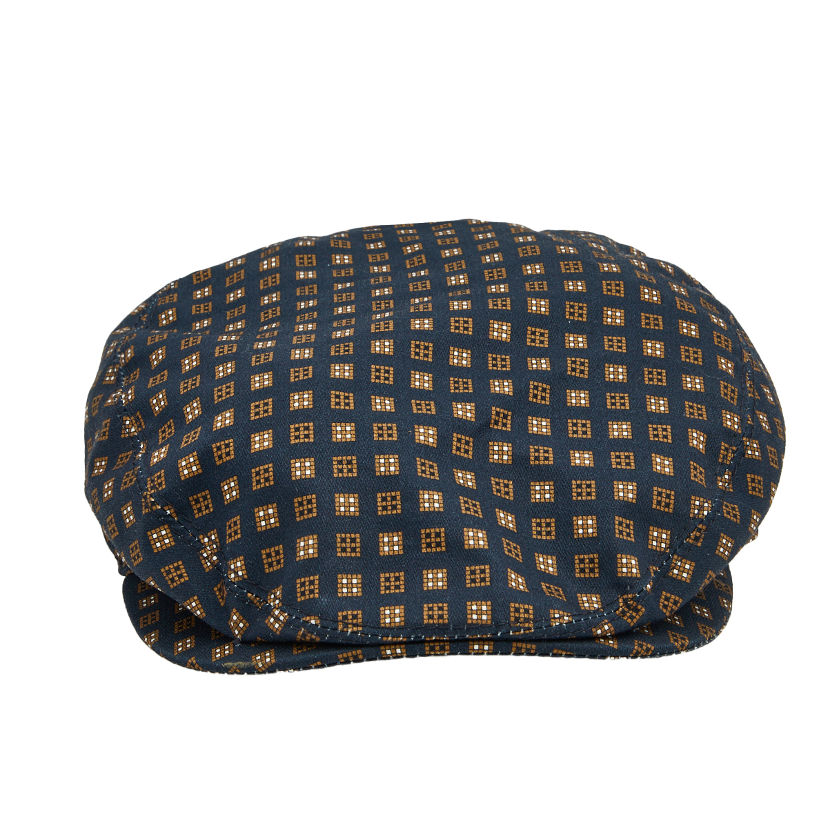 

Dolce & Gabbana Blue Cube Motif Print Flat Cap