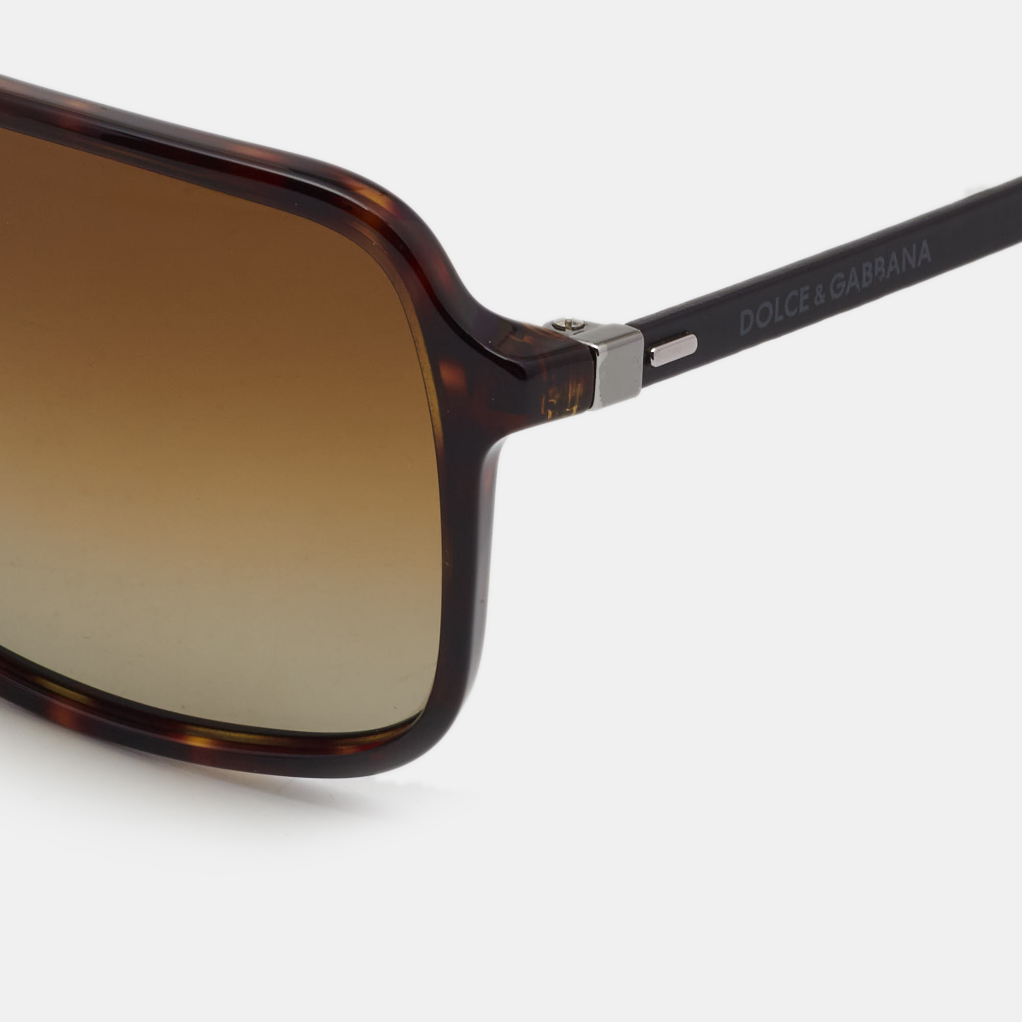 

Dolce & Gabbana Brown Tortoise DG4241 Square Sunglasses