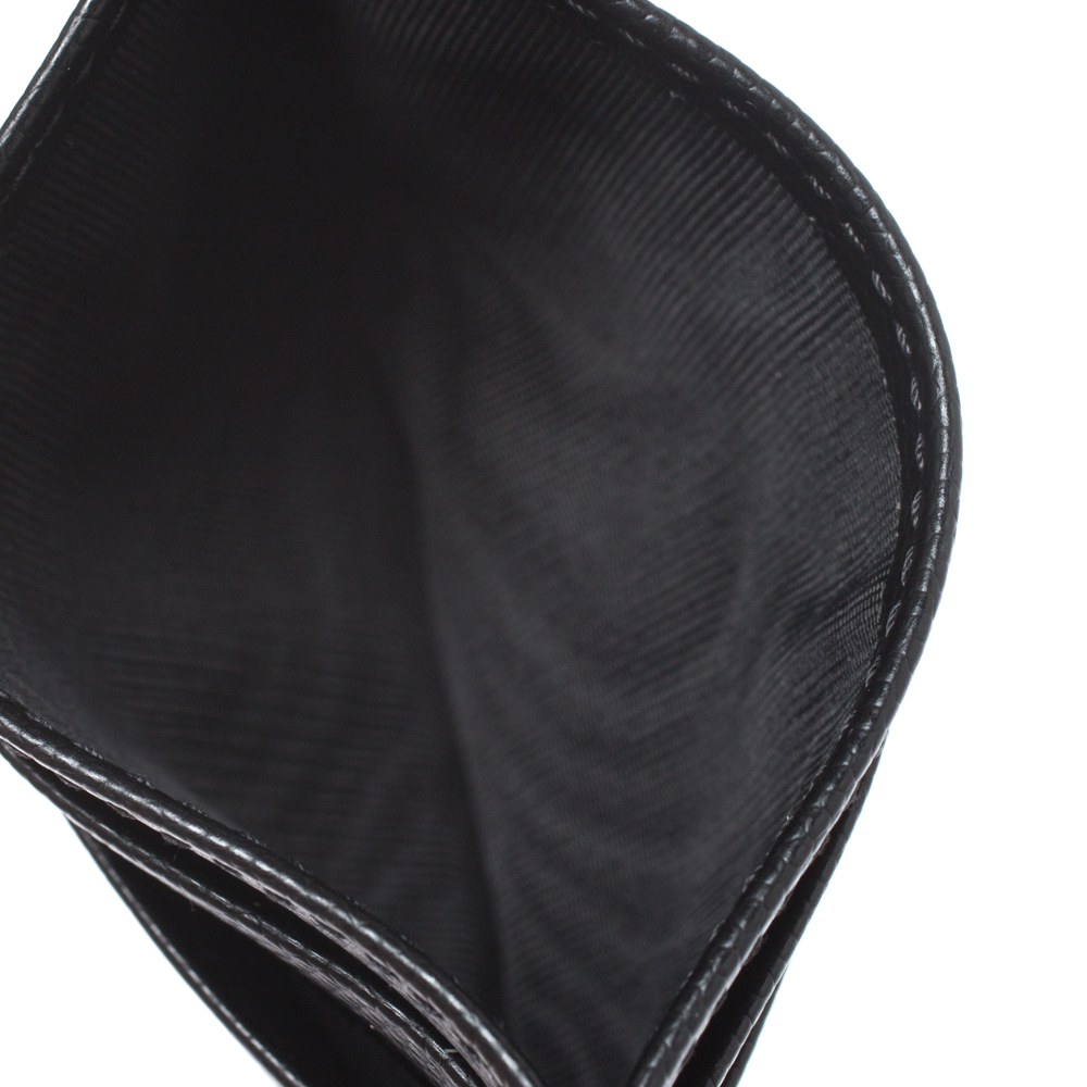 

Dolce & Gabbana Black Leather Card Holder