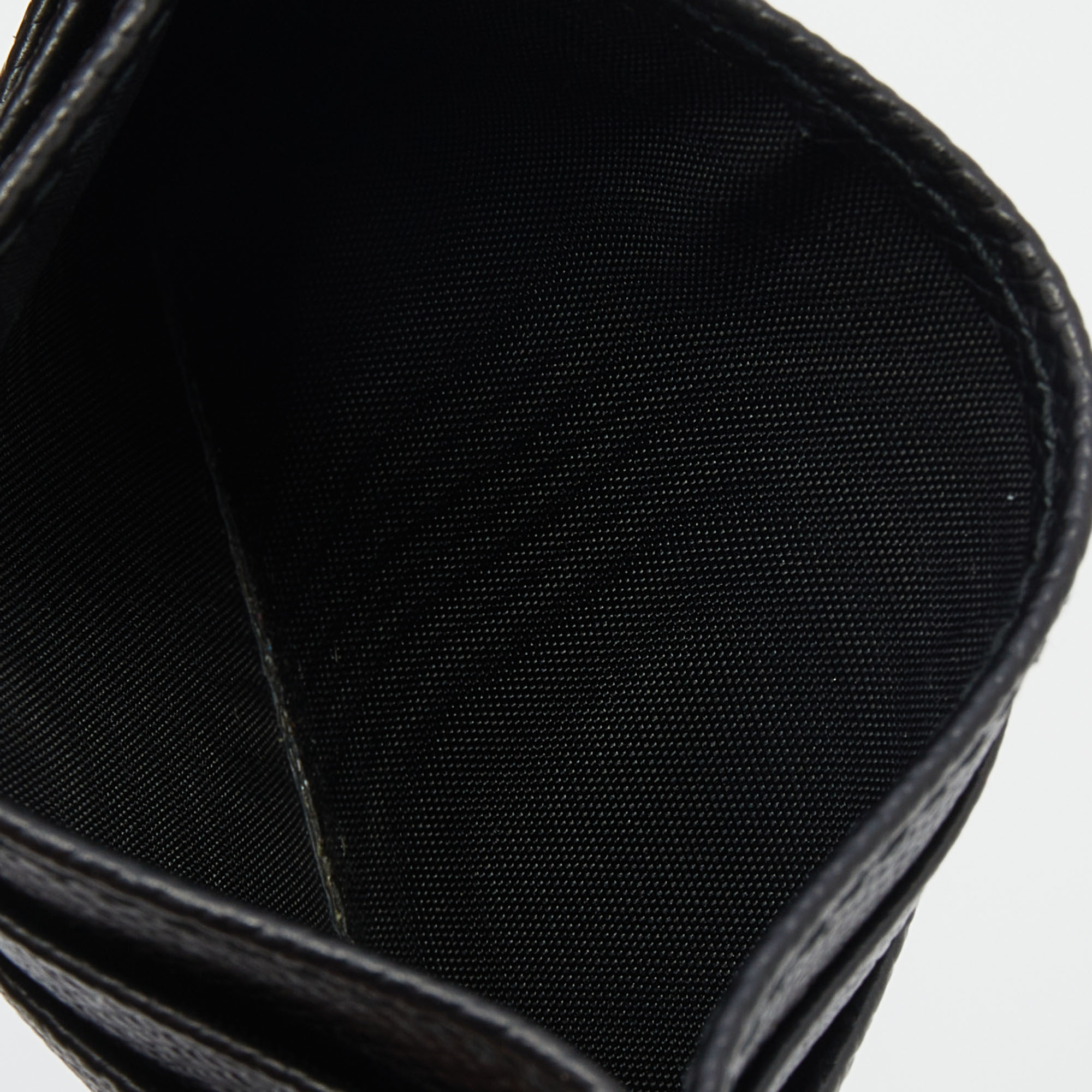 

Dolce & Gabbana Black Leather Crown Card Holder