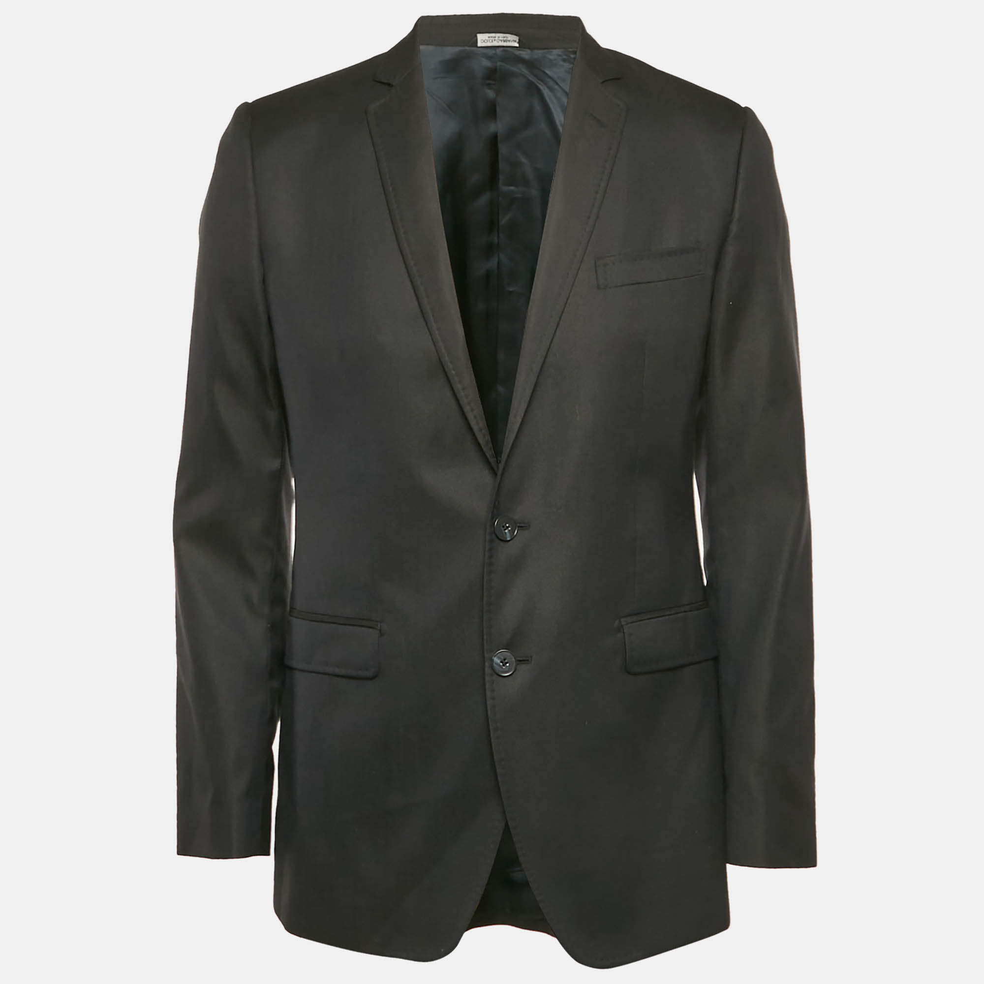 

Dolce & Gabbana Navy Blue Wool Martini Blazer M