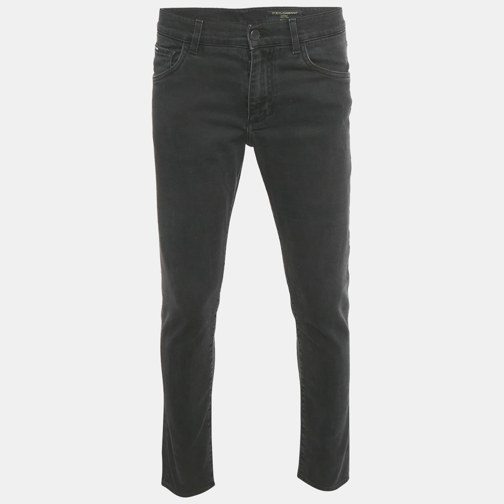 

Dolce & Gabbana Black Denim Slim Fit Jeans M Waist 33"