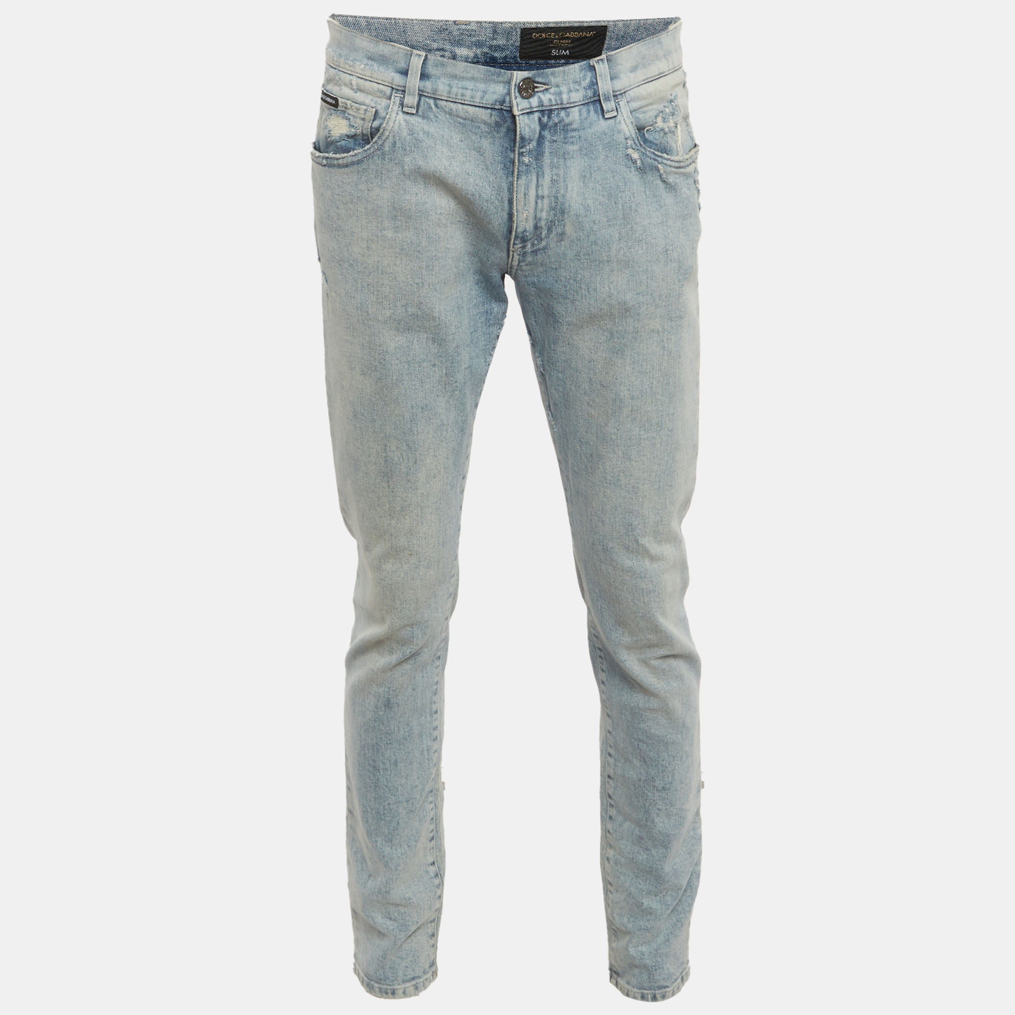 

Dolce & Gabbana Blue Denim Slim Fit Jeans M/Waist 33"
