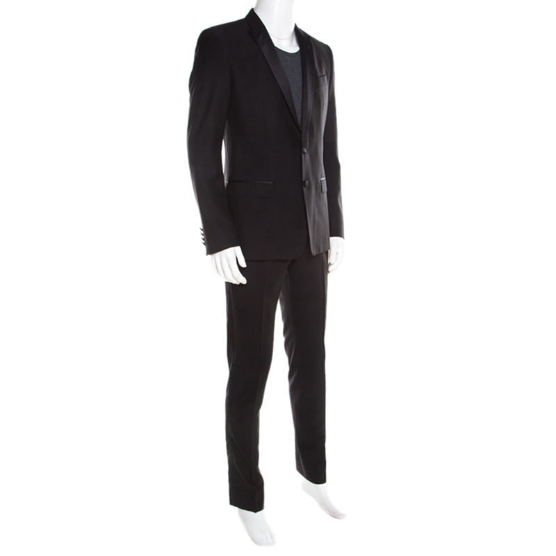 

Dolce & Gabbana Maritini Black Wool and Silk Tuxedo Suit