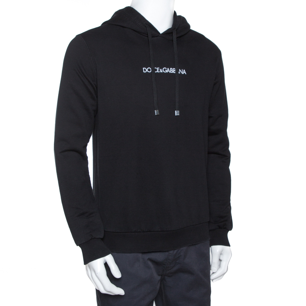 dolce and gabbana hoodie black