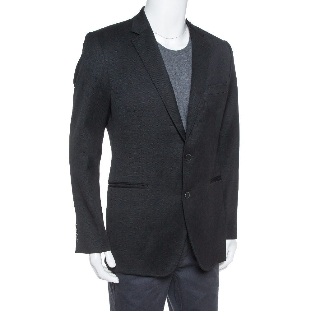 

Dolce & Gabbana Black Wool Tailored Sports Jacket