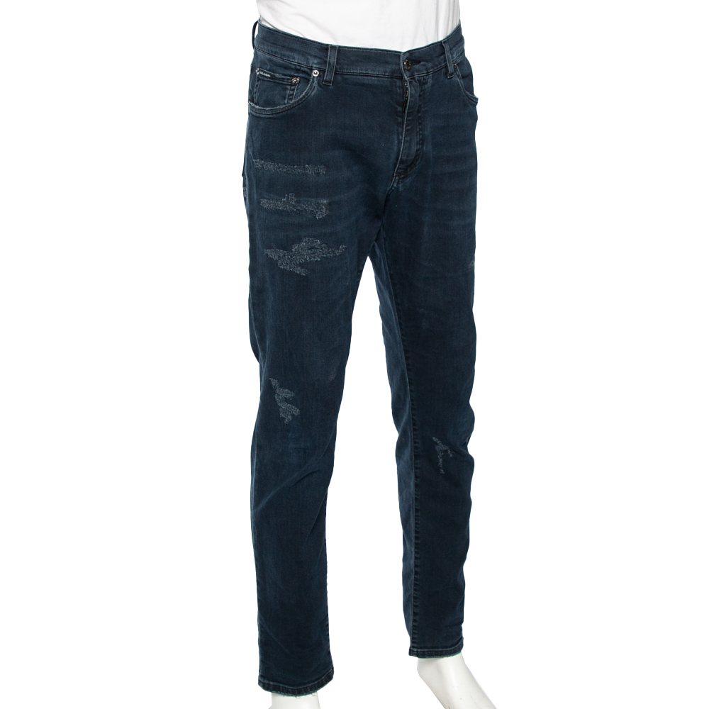 

Dolce & Gabbana Blue Denim Slim Fit Jeans