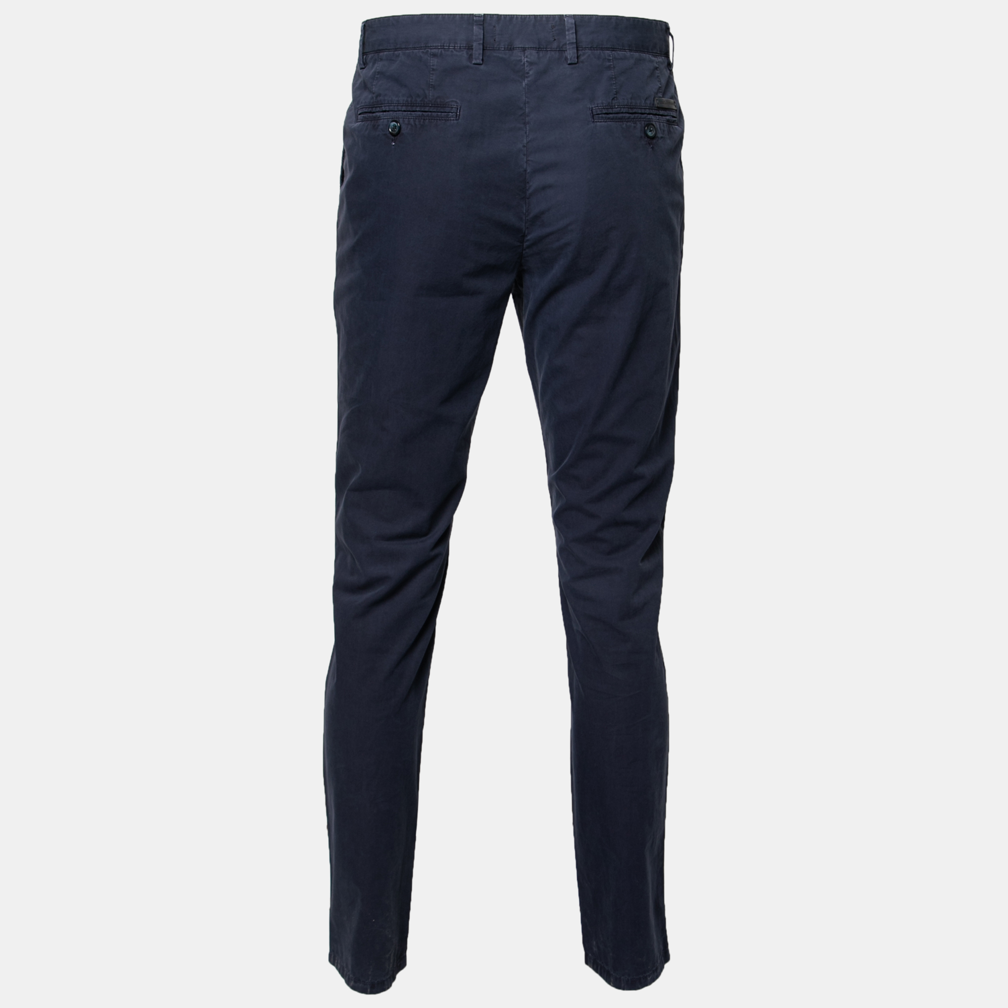 

Dolce & Gabbana Navy Blue Cotton Pants  Waist: 32