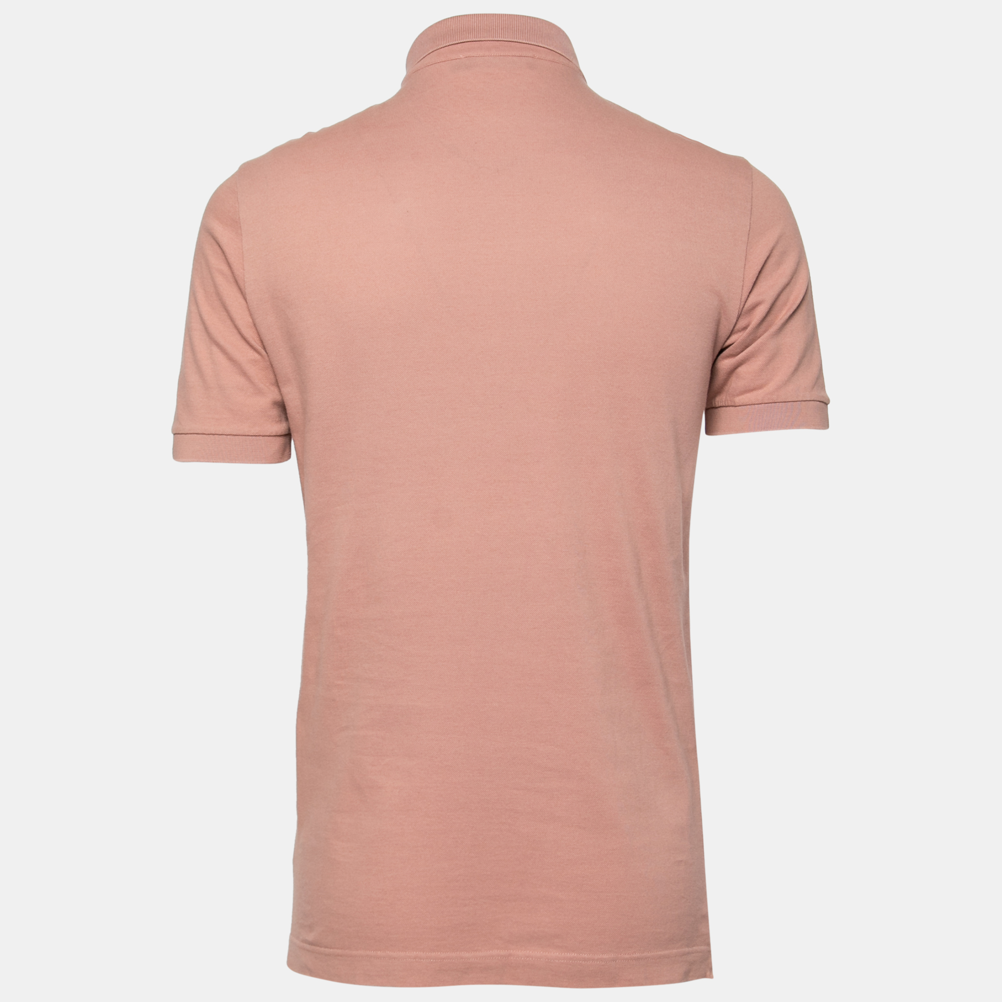 

Dolce & Gabbana Peach Cotton Pique Polo T-Shirt, Orange