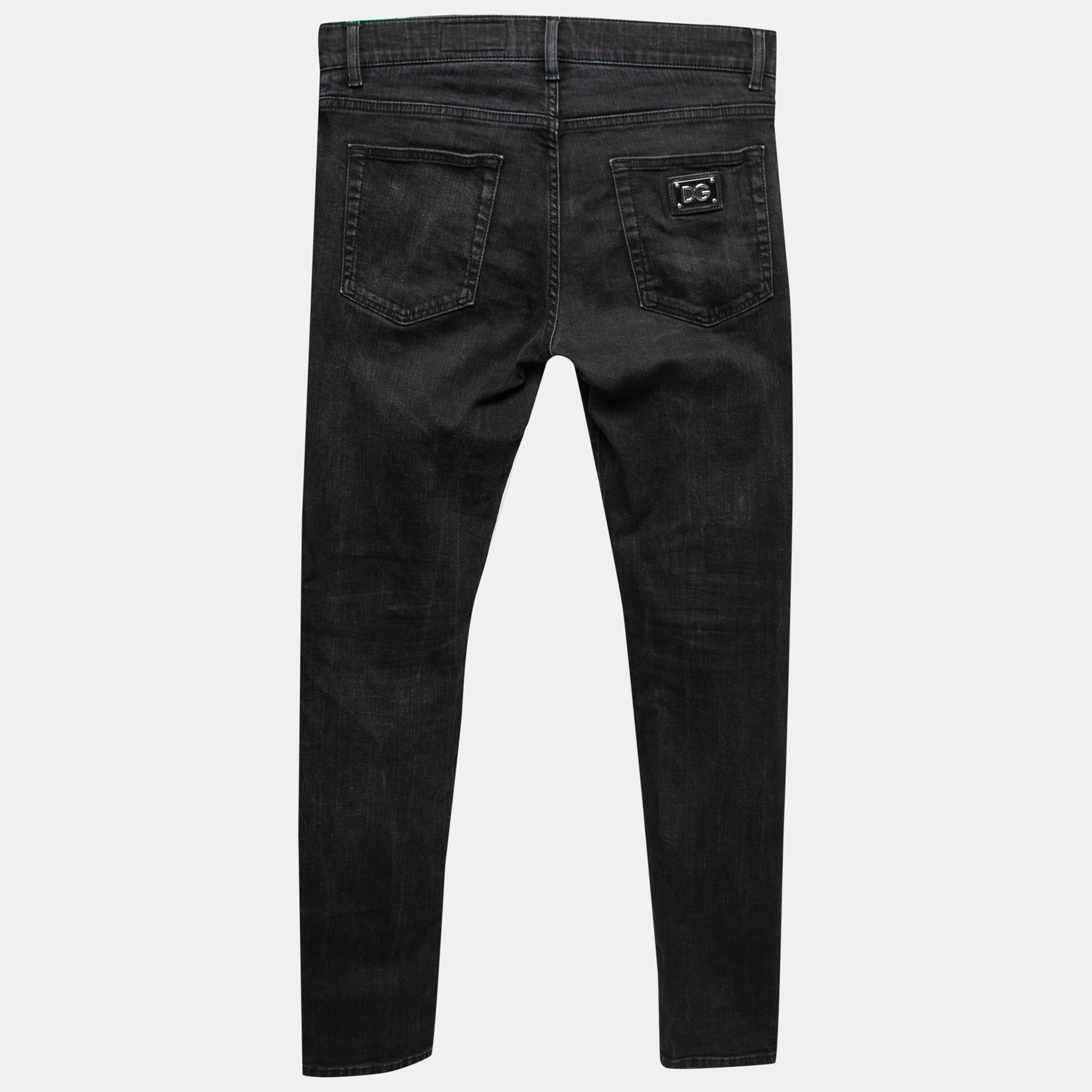 

Dolce & Gabbana Black Denim Slim Jeans  Waist 31