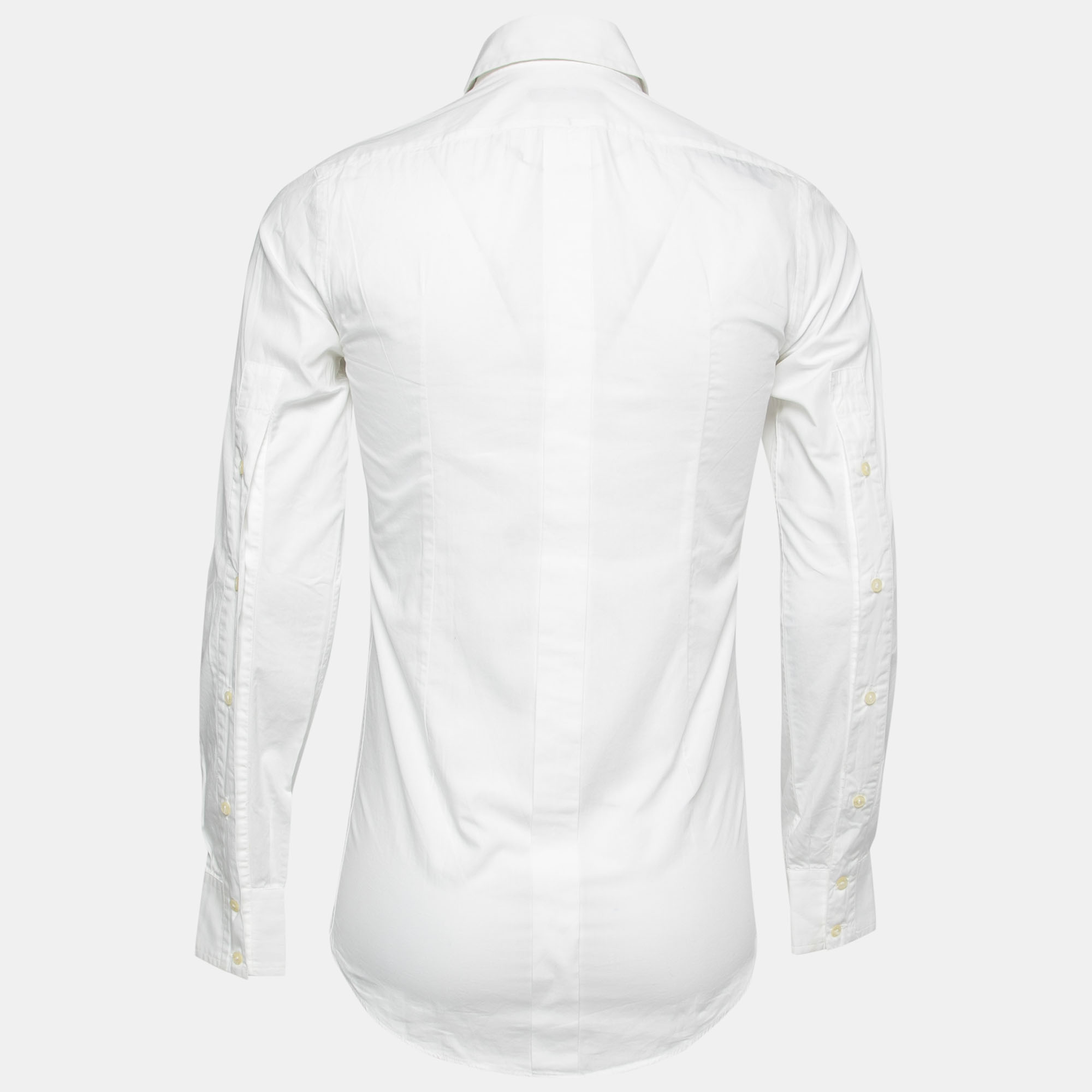 

Dolce & Gabbana White Cotton Classic Shirt