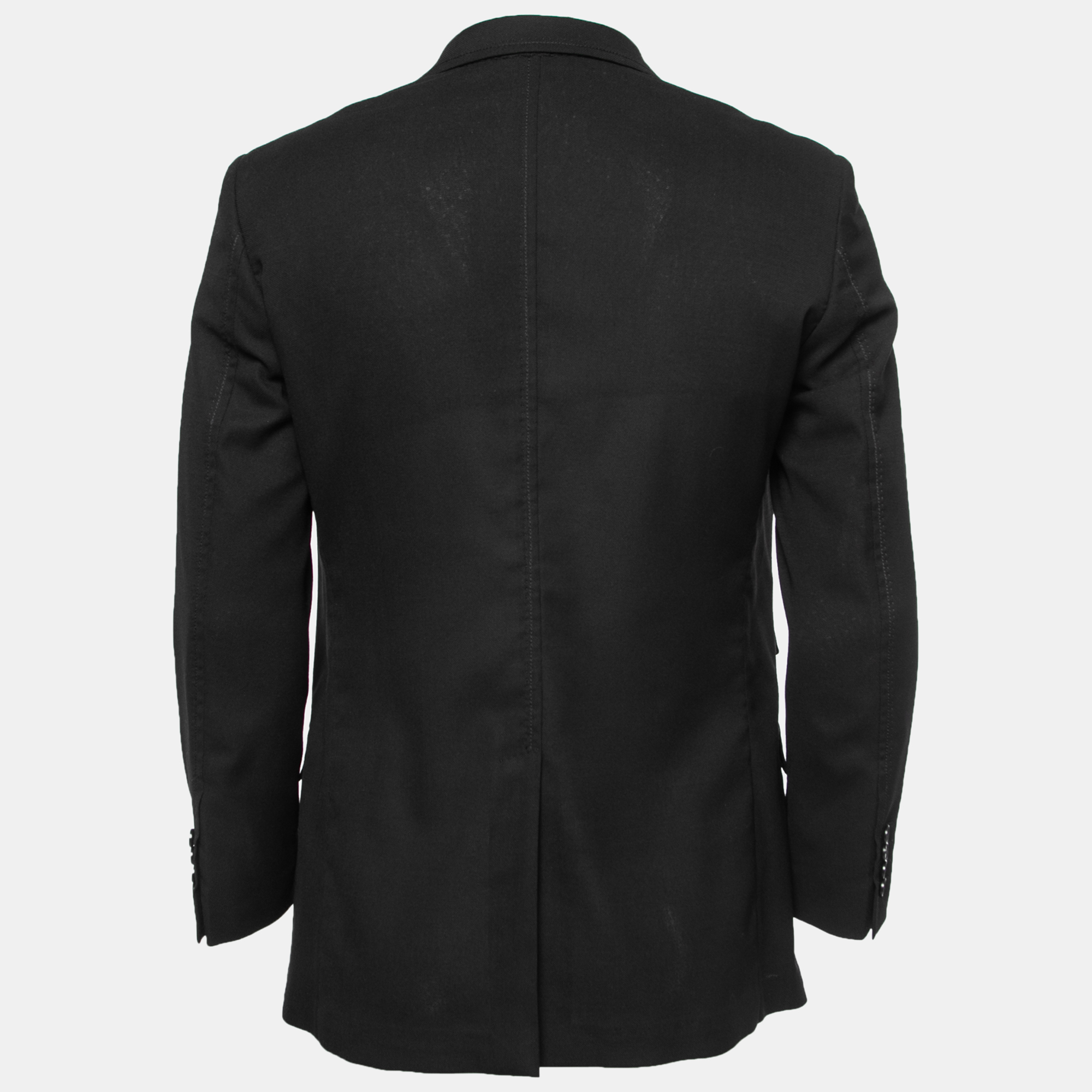 

Dolce & Gabbana Black Wool Tailored Taormina Blazer