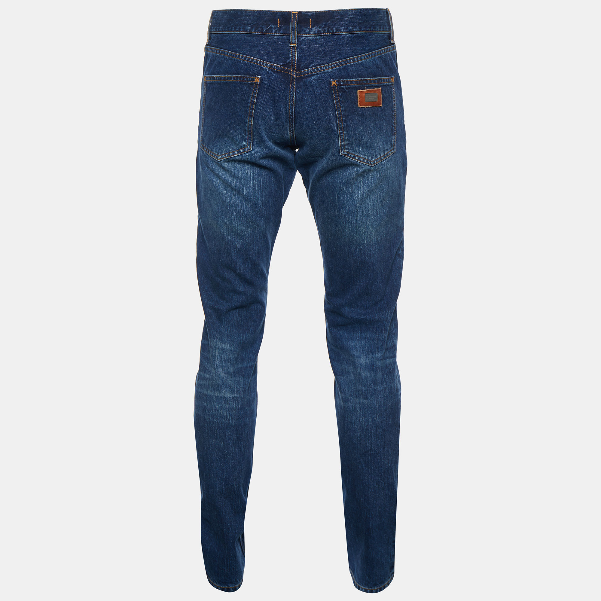 

Dolce & Gabbana Navy Blue Denim 14 Fit Jeans