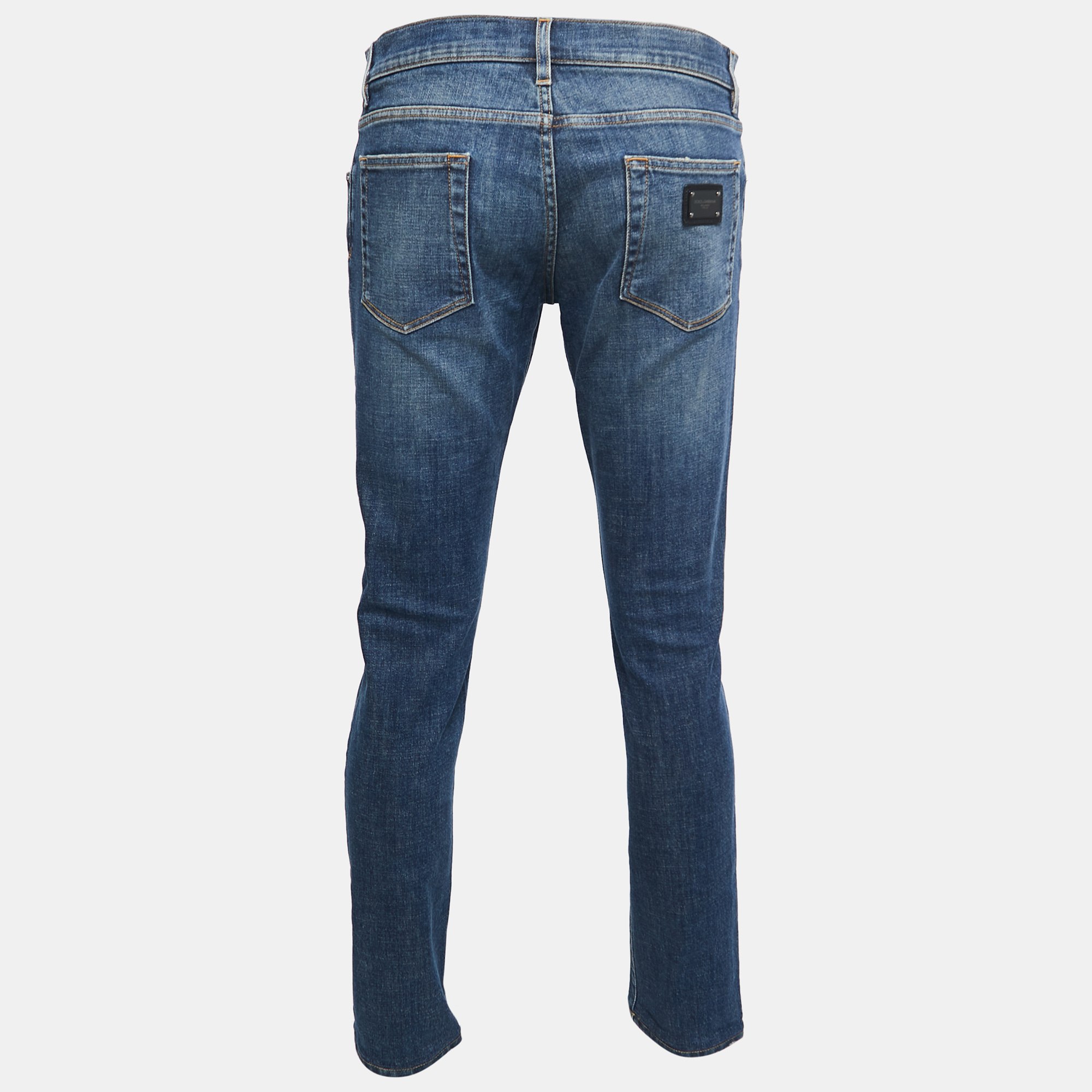 

Dolce & Gabbana Blue Denim Skinny Jeans  Waist 34