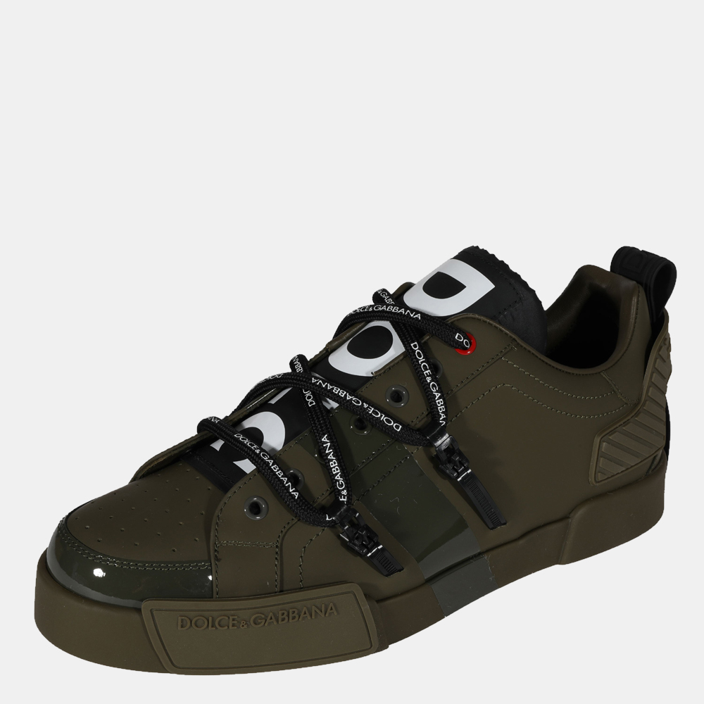 

Dolce & Gabbana NS1 'Green Camo' Sneaker EU, Black