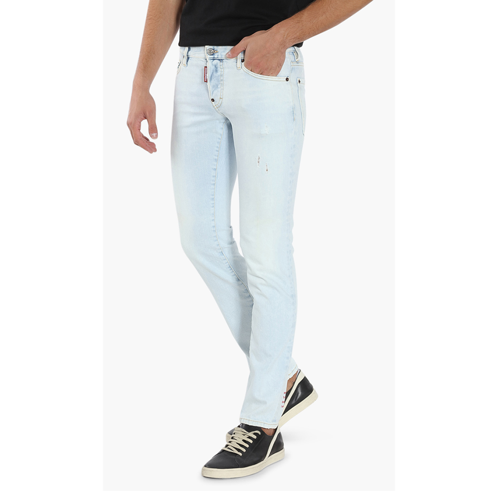 

Dsquared2 Blue Sugar Wash Slim Jeans  (48