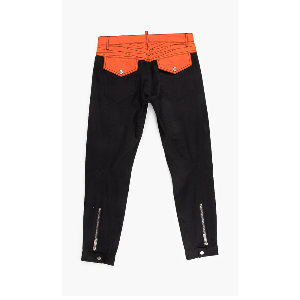 

Dsquared2 Black Slim Fit Pants  (48