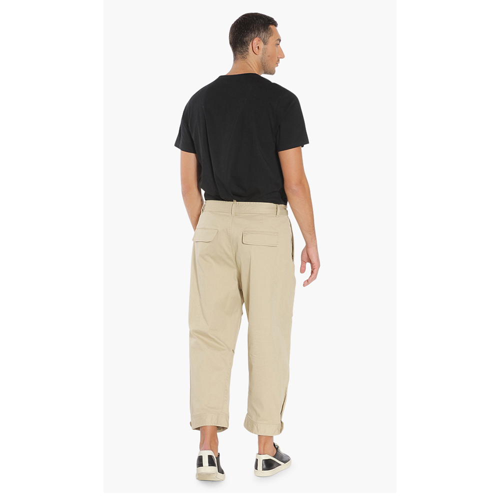 

Dsquared2 Beige Cotton Buggy Cropped Pants  (42
