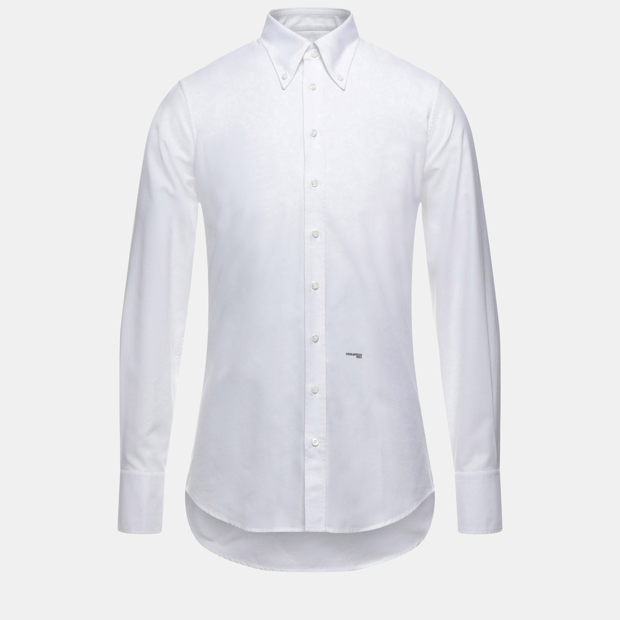 Pre-owned Dsquared2 Cotton Shirt 50 In White