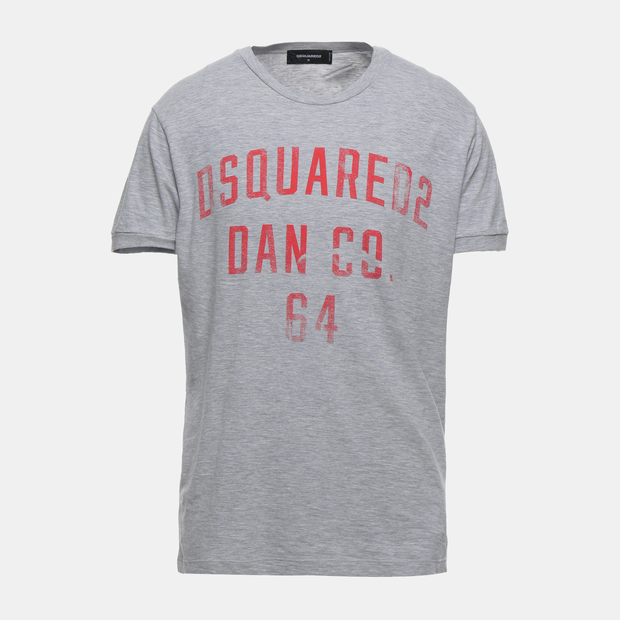Pre-owned Dsquared2 Cotton T-shirt S In Grey