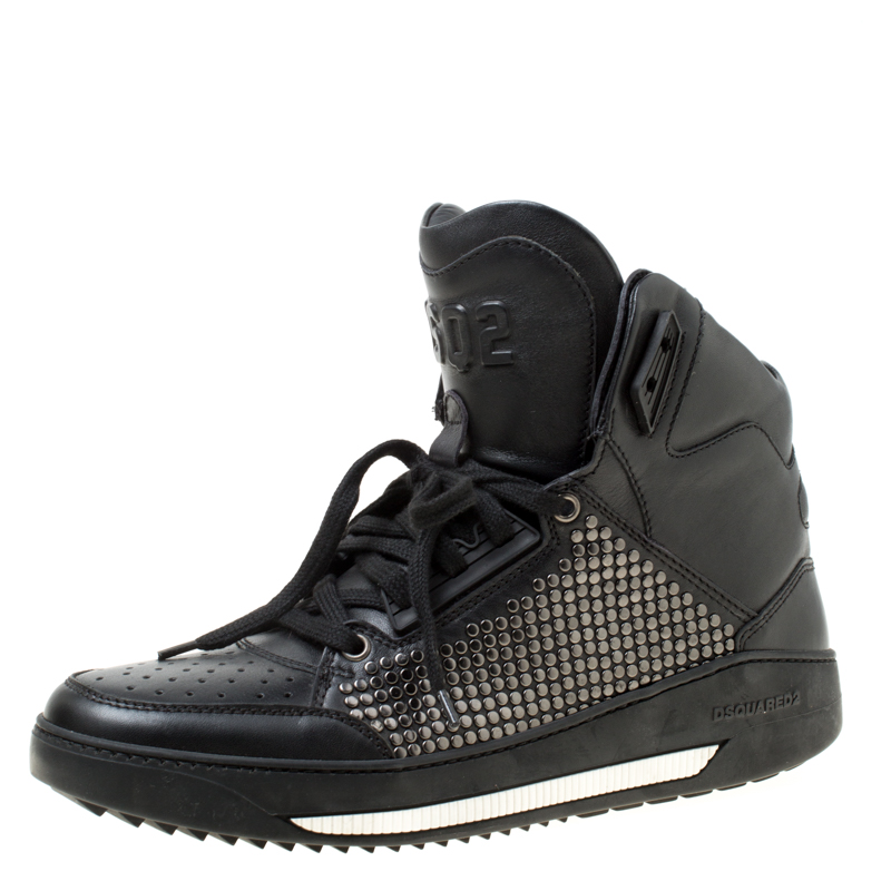 dsquared high top shoes