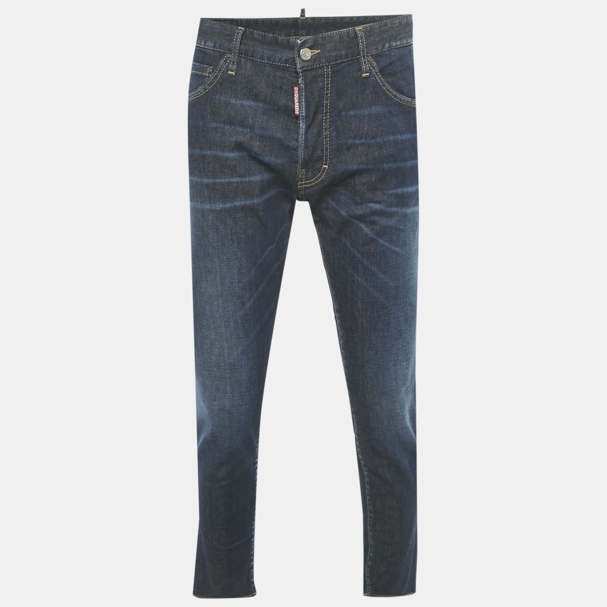 

Dsquared2 Dark Blue Denim Cool Guy Jeans XL Waist 36"