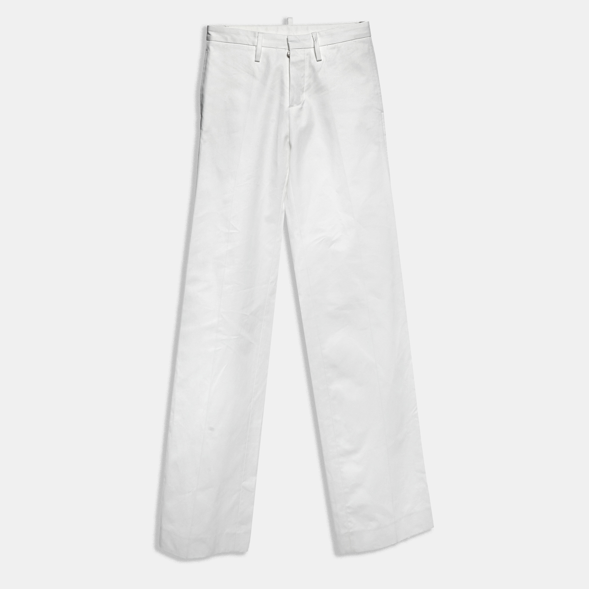 

Dsquared2 White Denim High Rise Jeans M/Waist 28"