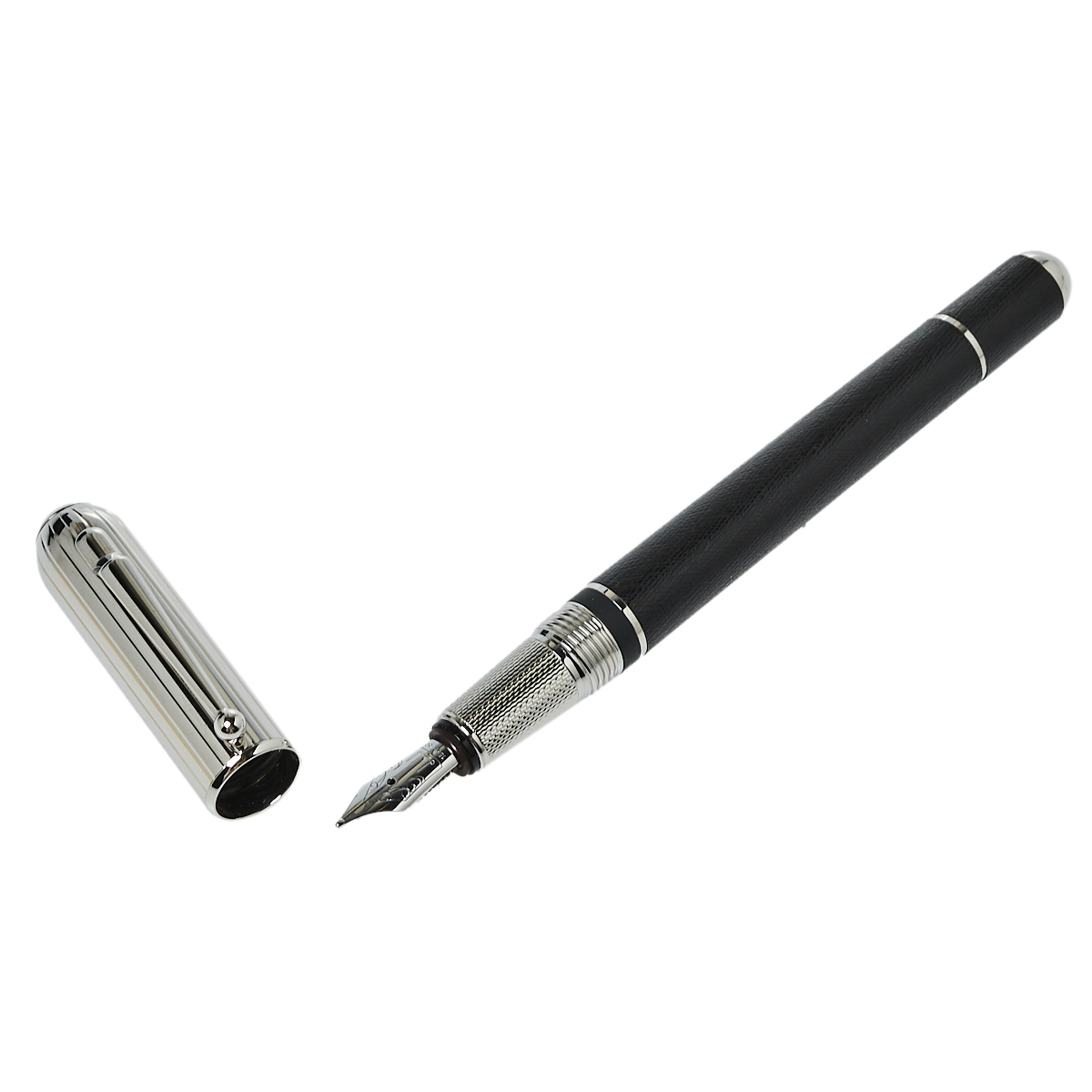 Dunhill Limited Edition Leather Sidecar Chassis Fountain Pen