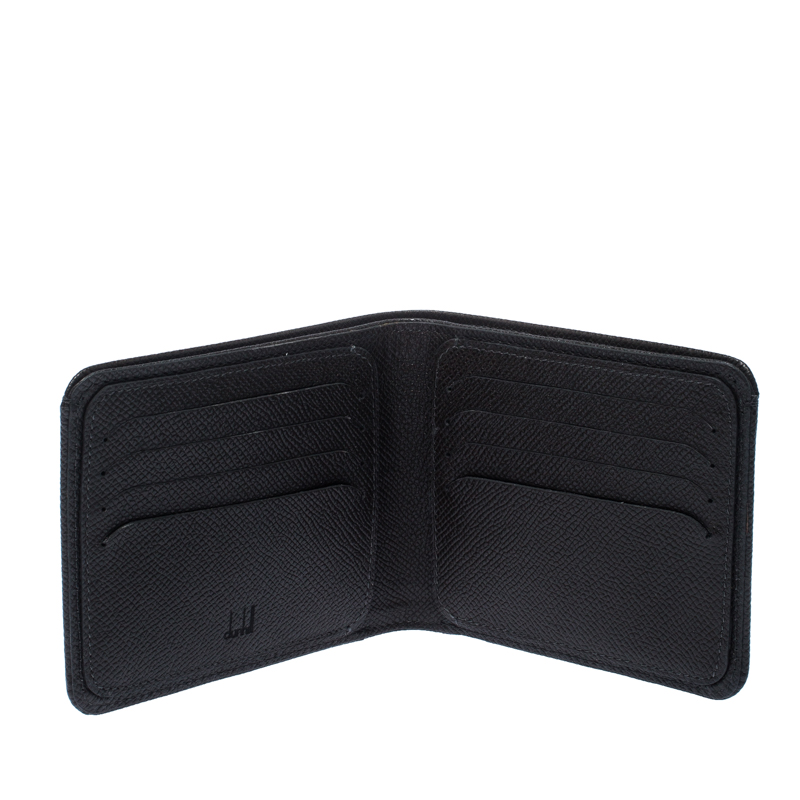 

Dunhill Dark Grey Leather Bourdon Bifold Wallet