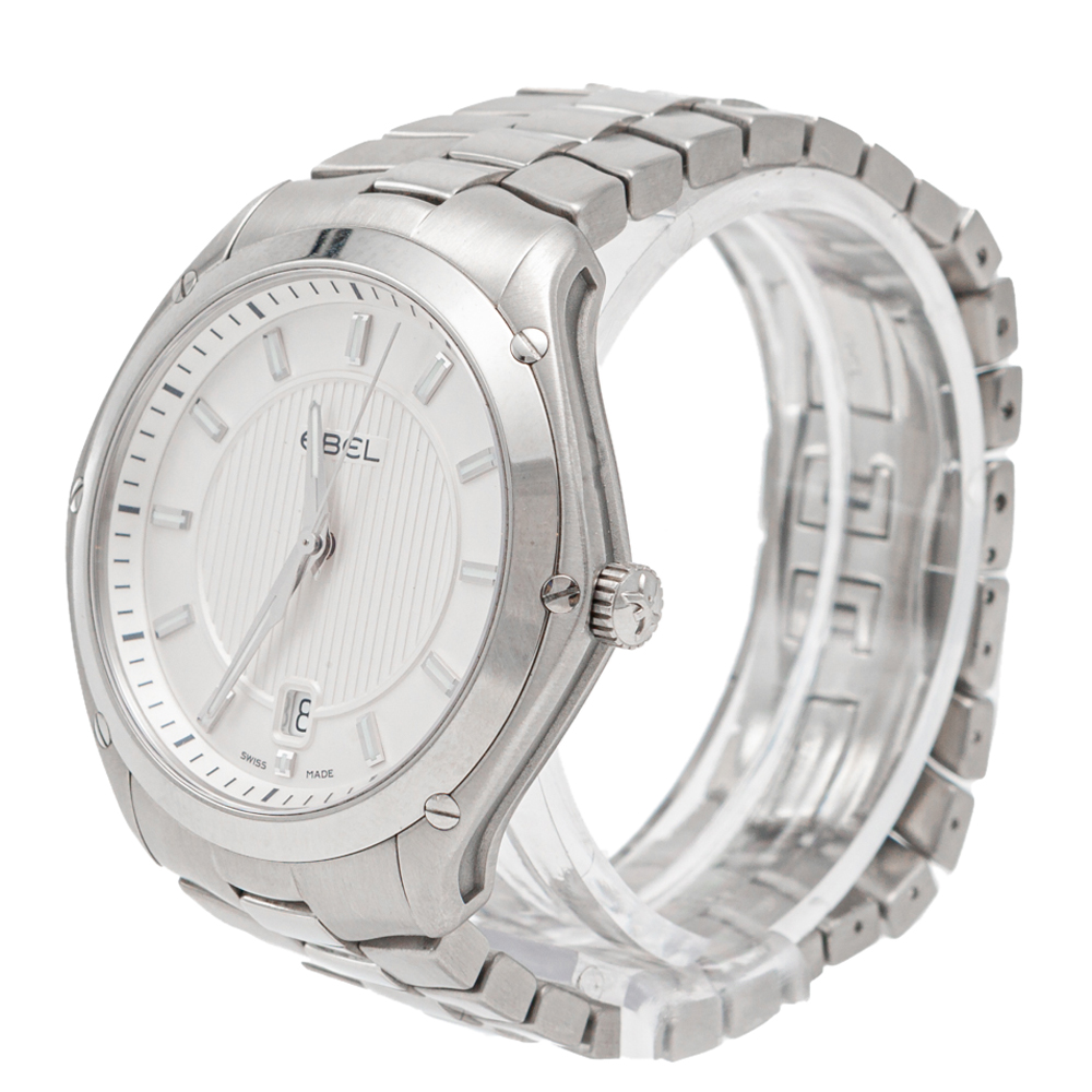 

Ebel White Dial Classic Sport Stainless Steel Watch