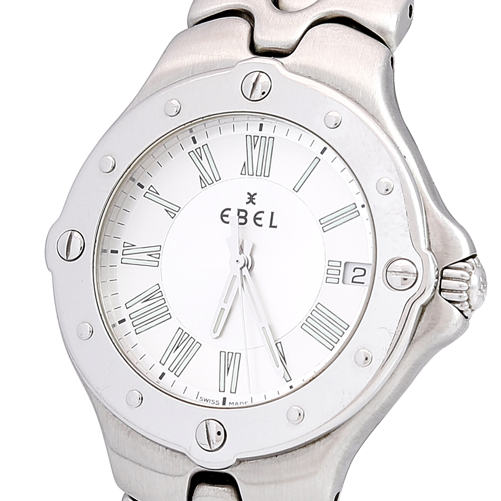 

Ebel Silver Stainless Steel Sportwave