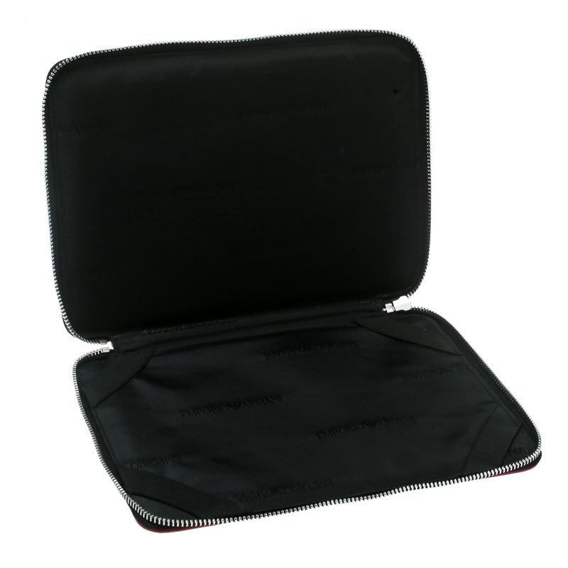 

Emporio Armani Coral Orange Leather iPad Case