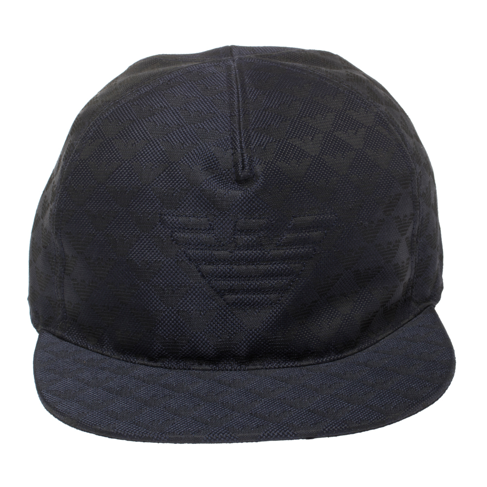 

Emporio Armani Navy Blue Logo Detail Baseball Cap