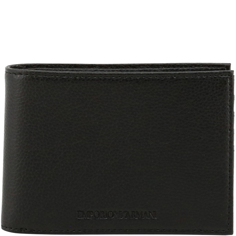 black armani wallet