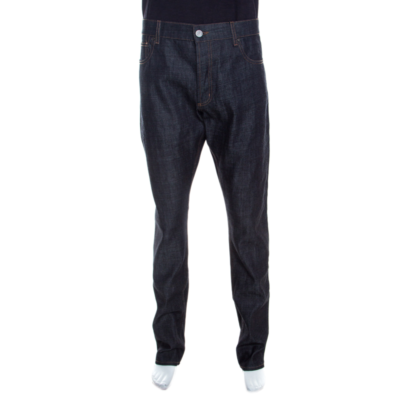 mens armani tapered jeans