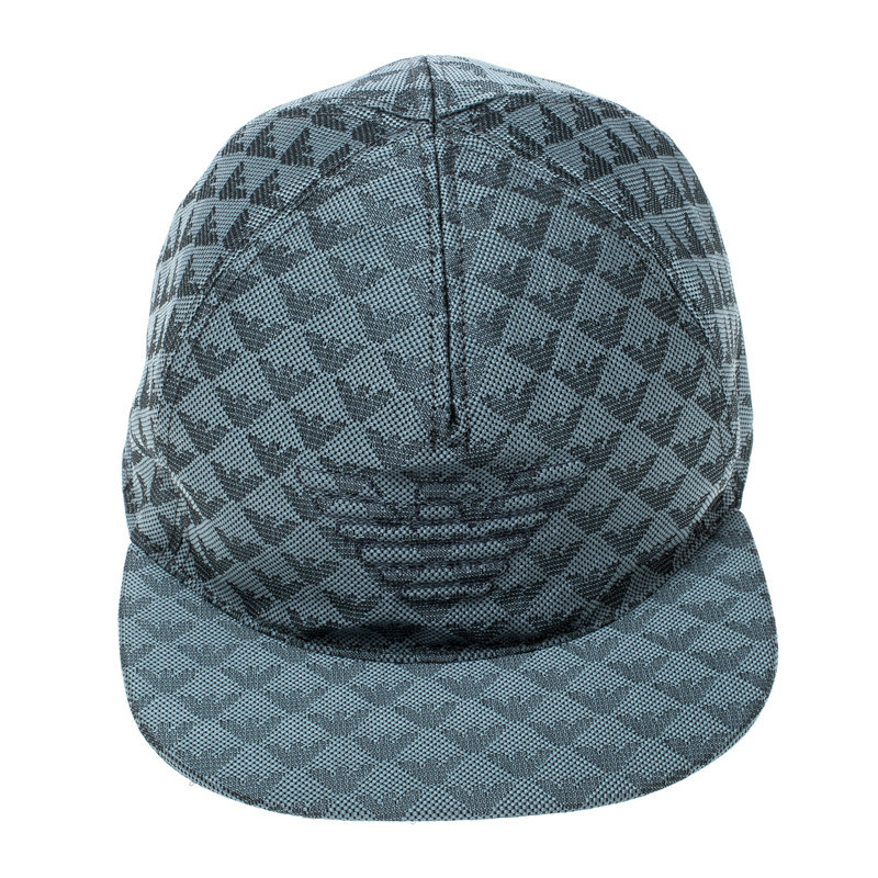 grey armani hat