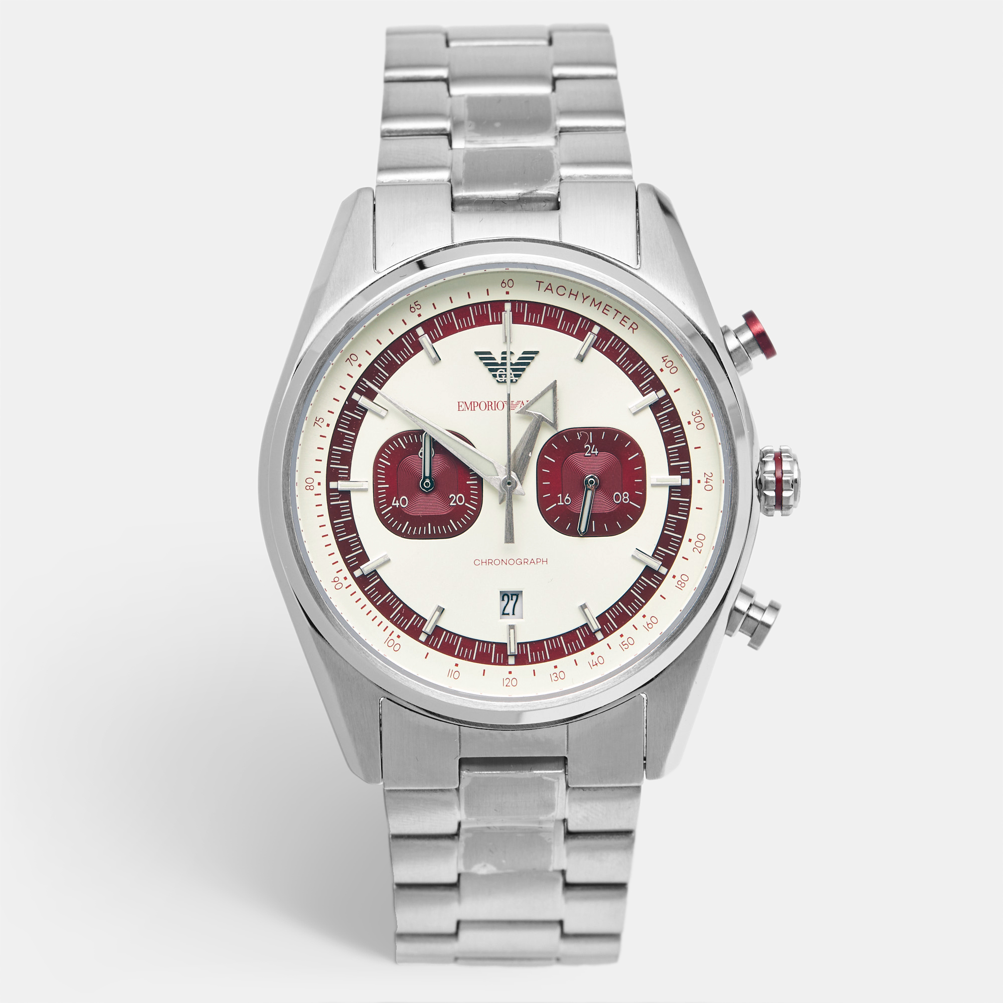 

Emporio Armani AR11645 Silver Stainless Steel Men's Wristwatch