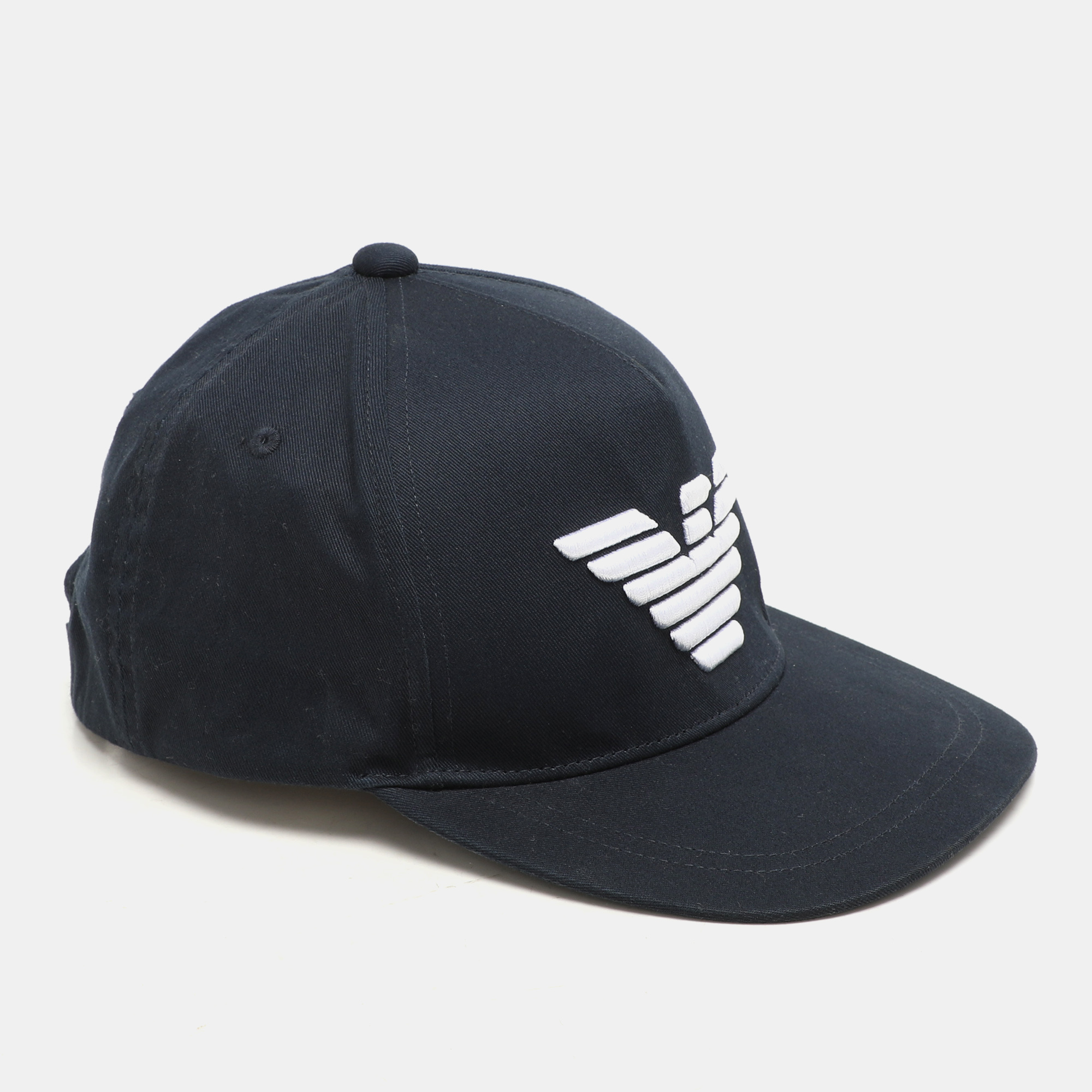 

Emprio Armani Navy Blue Eagle Logo Embroidered Baseball Cap