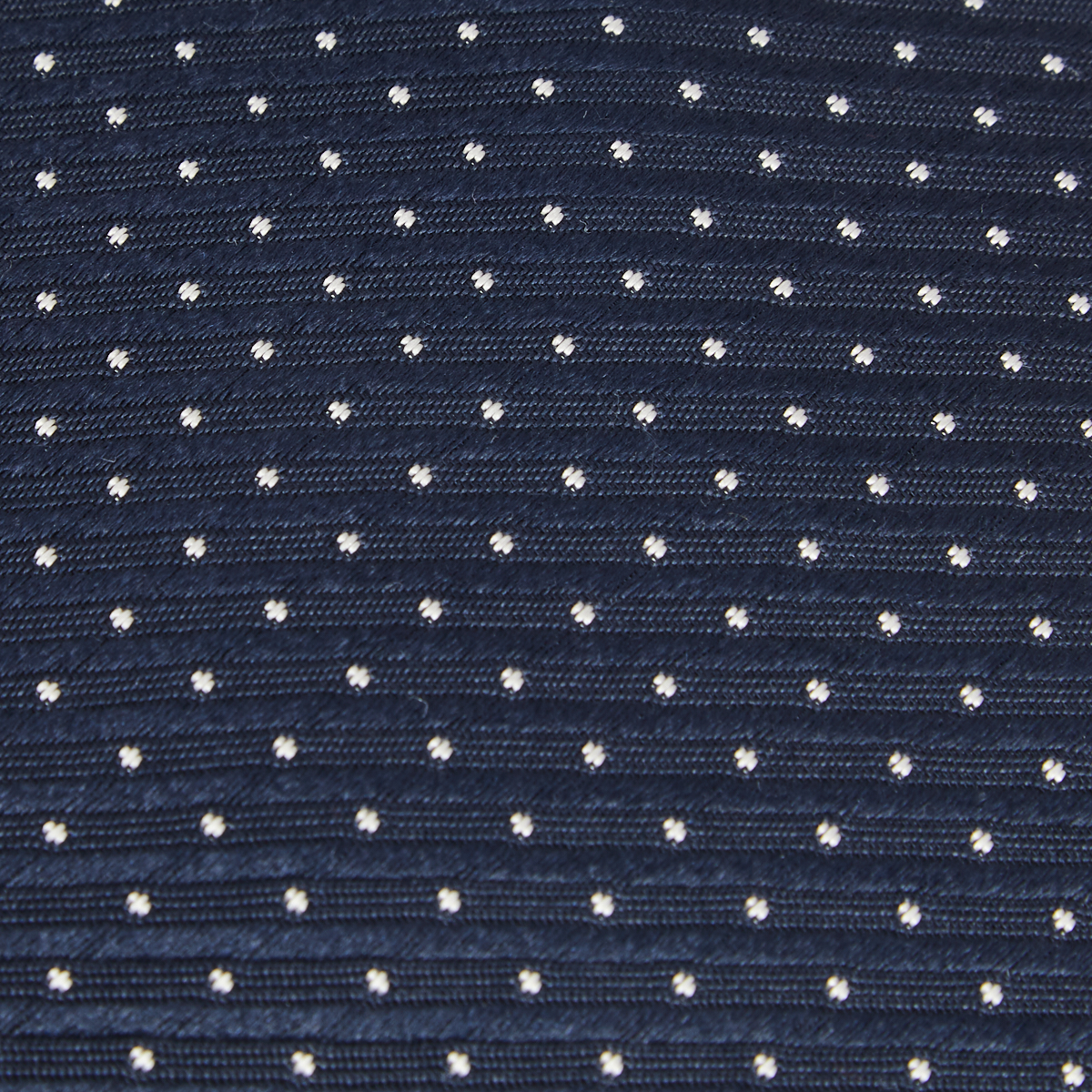 

Emporio Armani Vintage Midnight Blue Swiss Dot Silk Tie