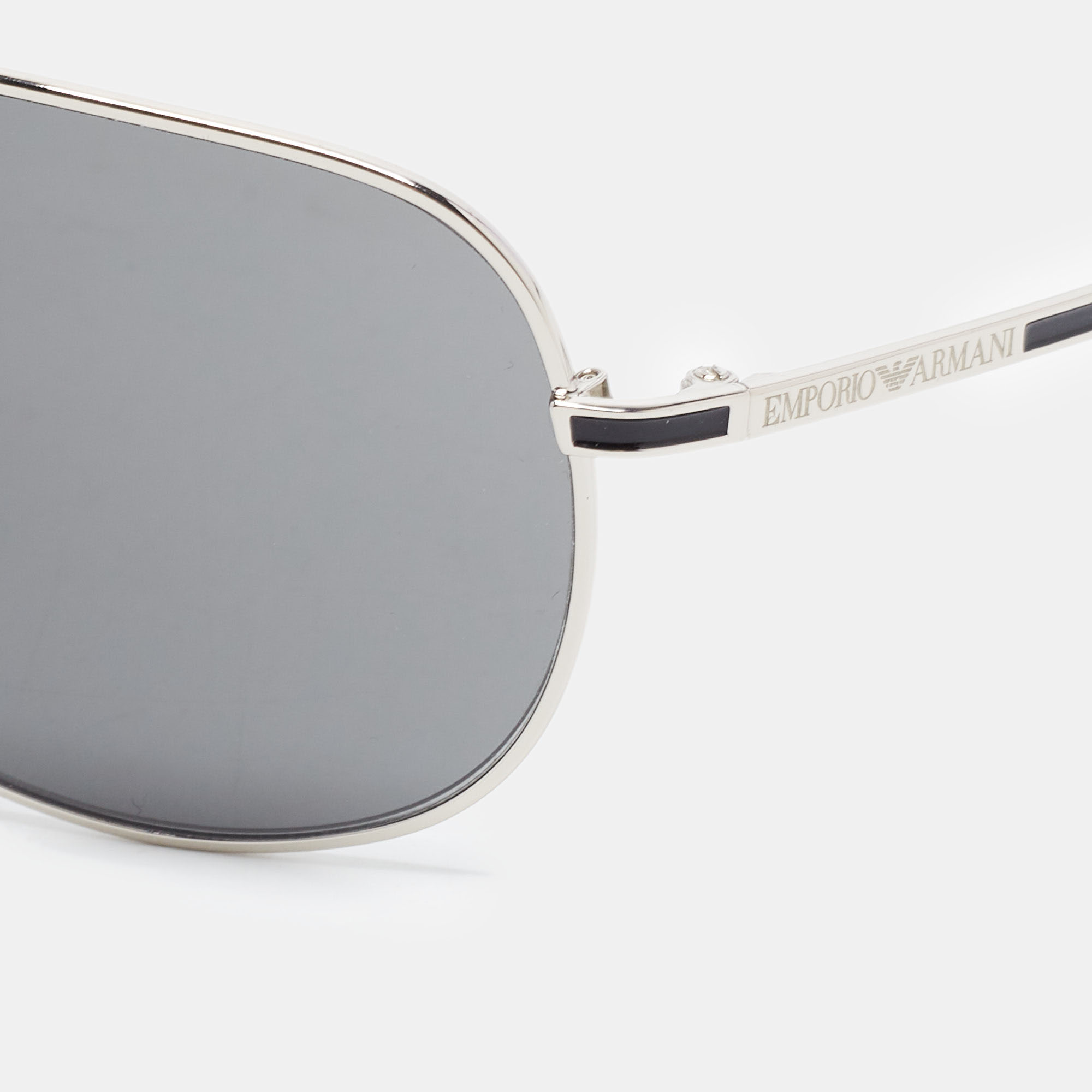 

Emporio Armani Black/Silver EA 9534/S Shield Sunglasses