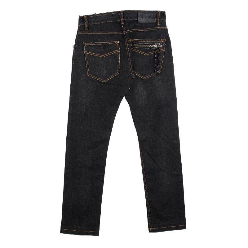 

Emporio Armani Black Faded Effect Denim Jude Jeans