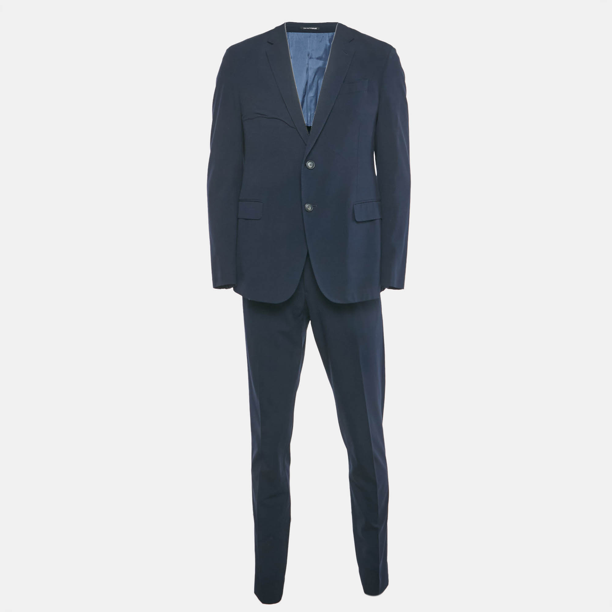 

Emporio Armani Navy Blue Wool Sartorial Deco Suit S