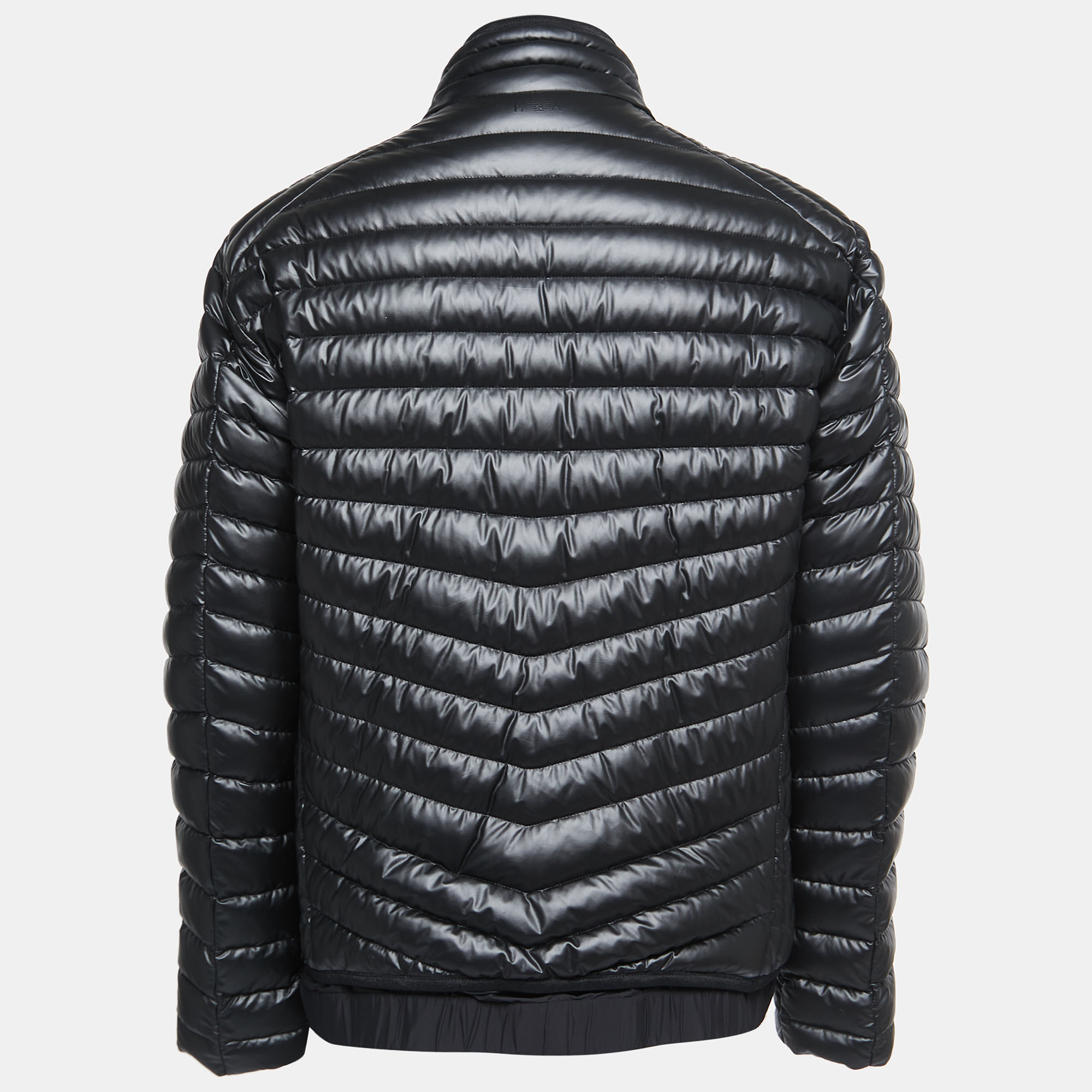 

Emporio Armani Black Polyester Padded Puffer Jacket